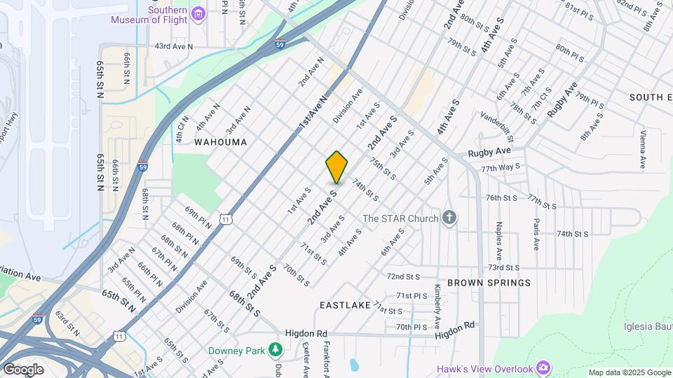 7334 2nd Ave S Map and Location Details