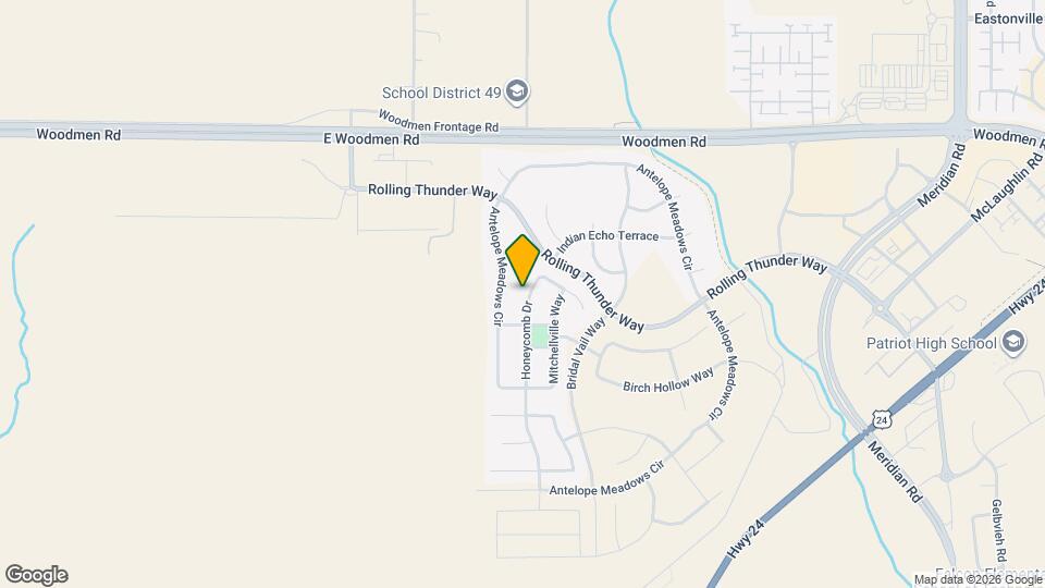 7146 Honeycomb Dr Map and Location Details