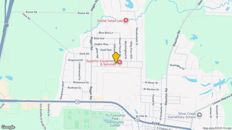 407 Meadow Dr Map and Location Details