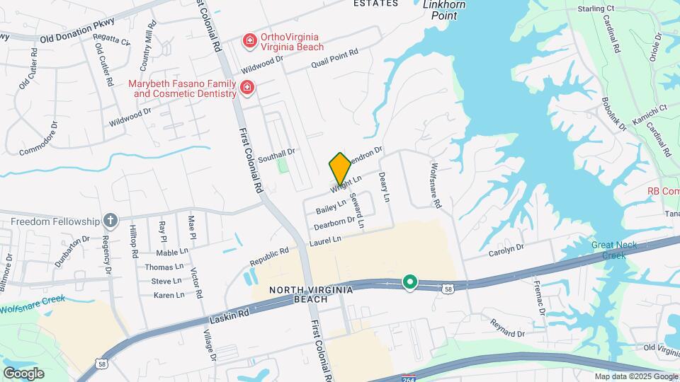 1637 Wright Ln Map and Location Details