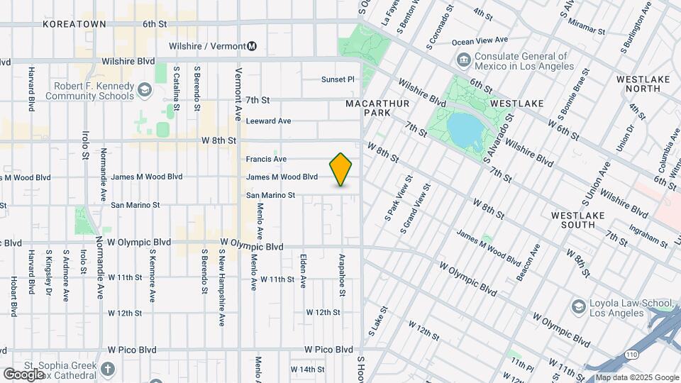 2649 San Marino St Mapa y Detalles de la Ubicación