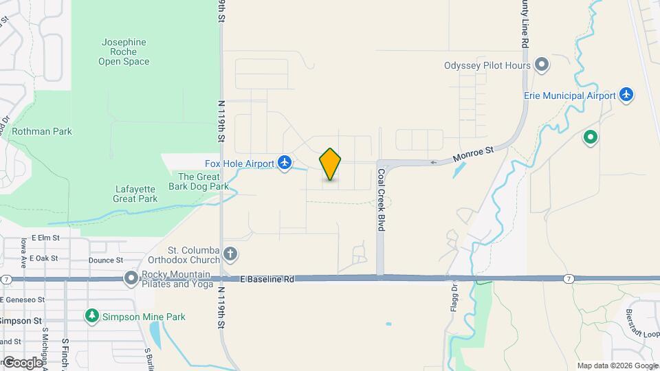 1131 Joseph Pl Map and Location Details