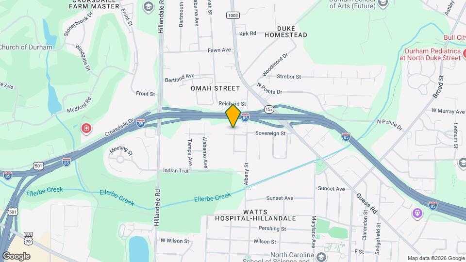 2321 Stroller Ave Map and Location Details