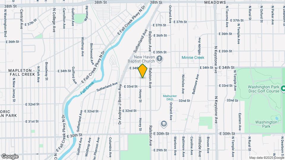 3321 Hovey St Mapa y Detalles de la Ubicación