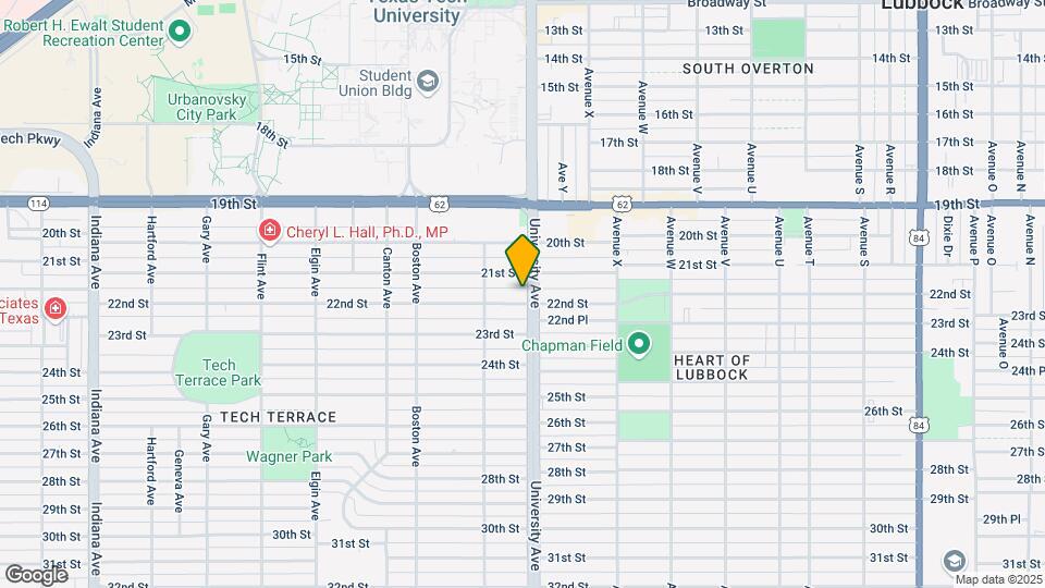 2506 22nd St Mapa y Detalles de la Ubicación