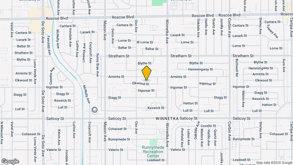 20227 Elkwood St Map and Location Details