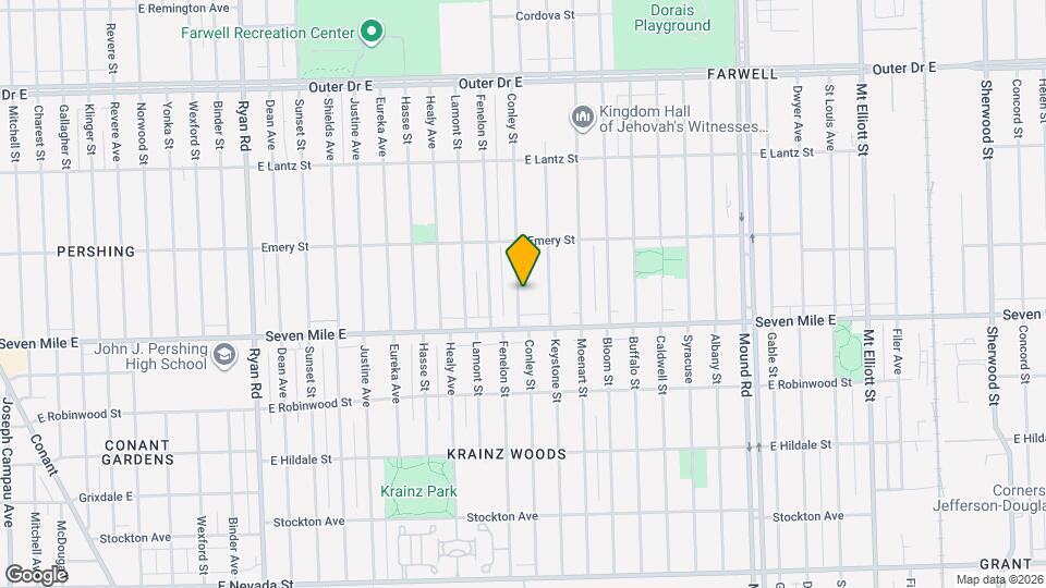 19162 Conley St Map and Location Details