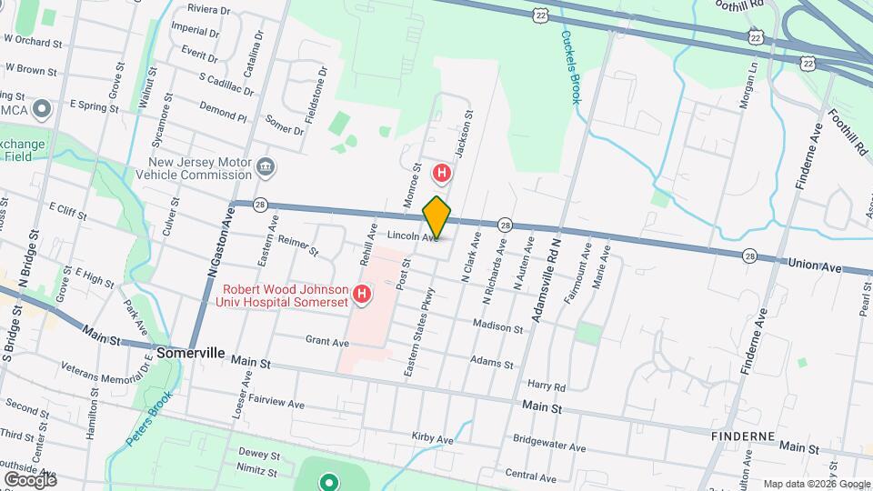 130 Lincoln Ave Map and Location Details