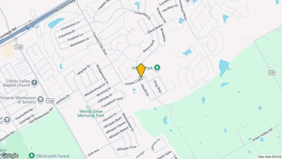 6037 Scenic Links Map and Location Details