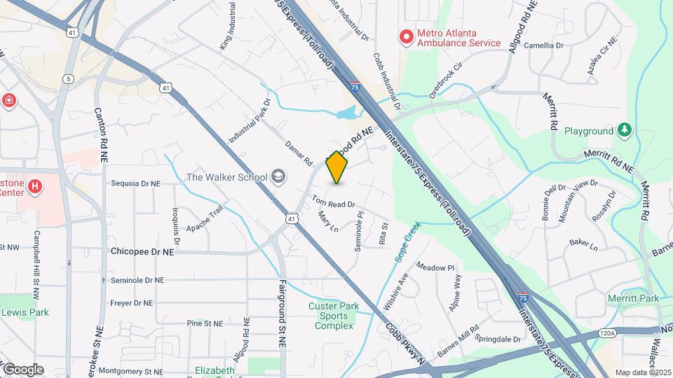 764 Mary Ln Map and Location Details