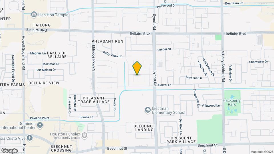 7406 Camporee Ln Map and Location Details