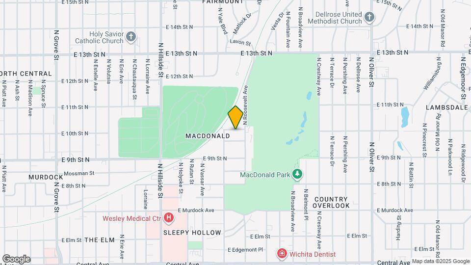 3627 E 10th St N Map and Location Details