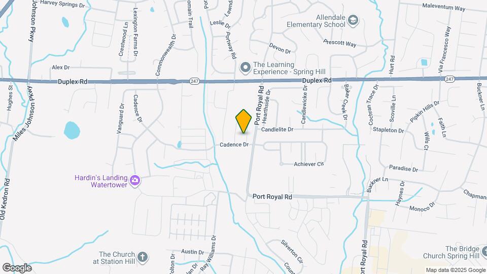 1005 Lonergan Cir Map and Location Details