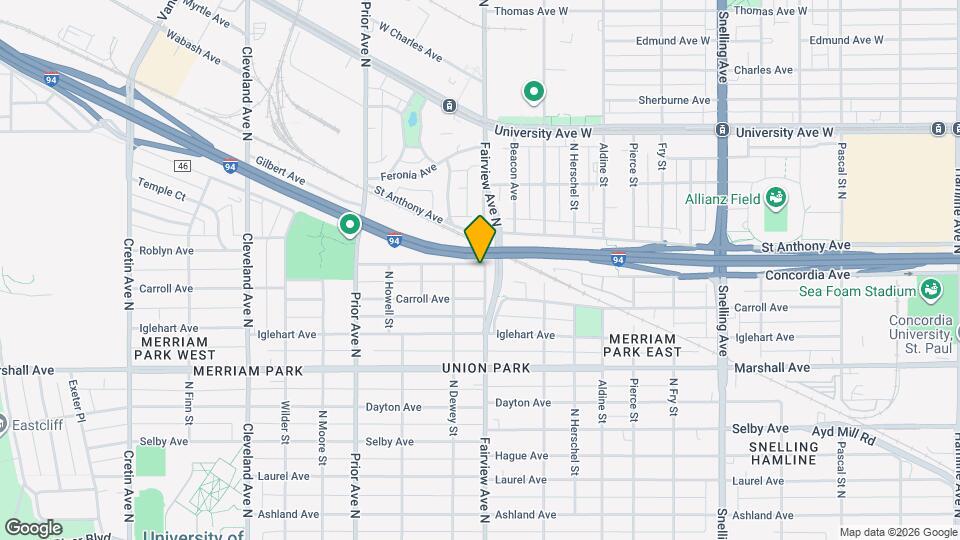 1822 Roblyn Ave Map and Location Details