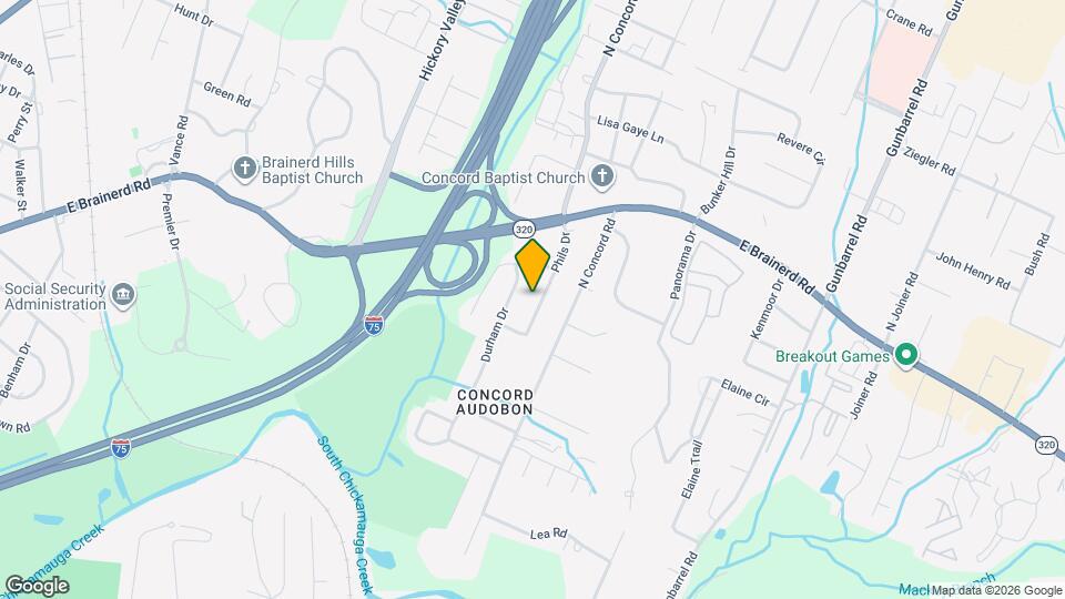 1313 Phils Dr Mapa y Detalles de la Ubicación