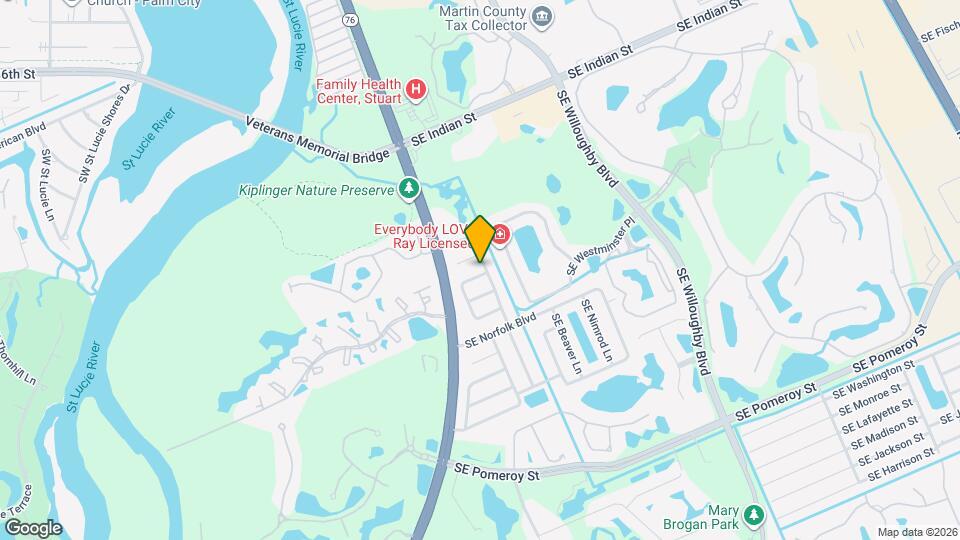 125 SE Millwood Terrace Mapa y Detalles de la Ubicación