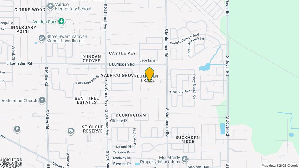 1146 Lumsden Trace Cir Map and Location Details