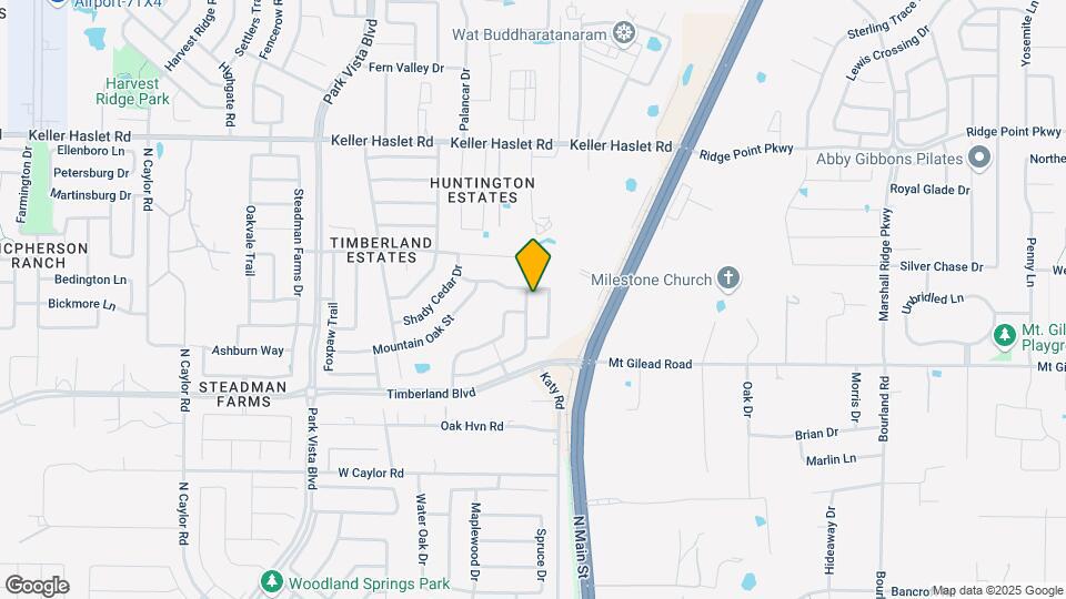 12732 Lost Prairie Dr Map and Location Details