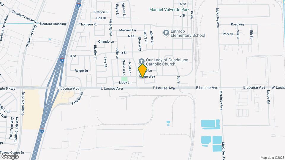 16425 Janice Pl Mapa y Detalles de la Ubicación