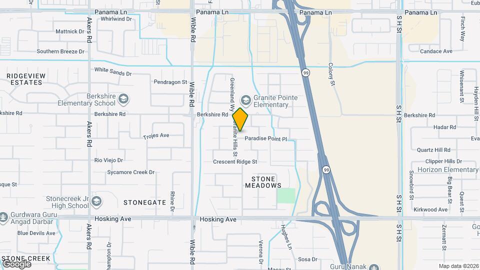 2922 Paradise Point Pl Map and Location Details