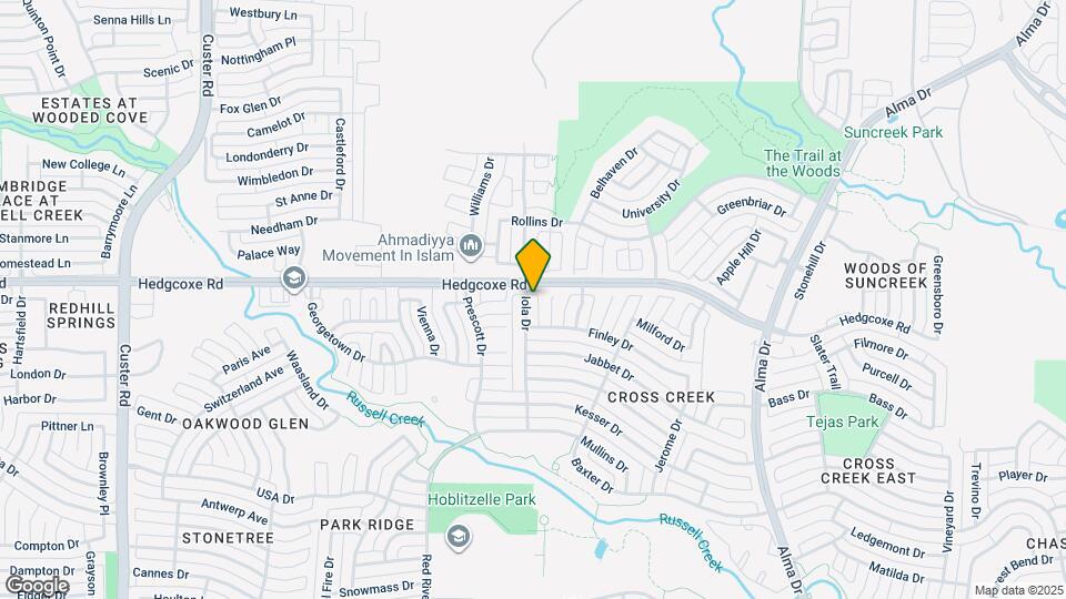 7916 Iola Dr Map and Location Details