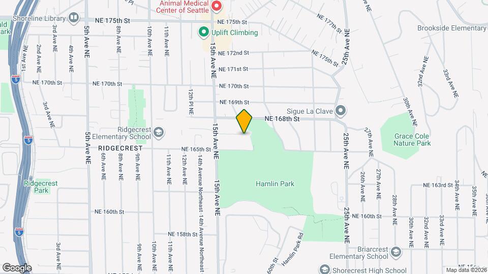 1557 NE 166th St Map and Location Details