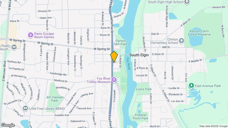 101 S La Fox St Map and Location Details