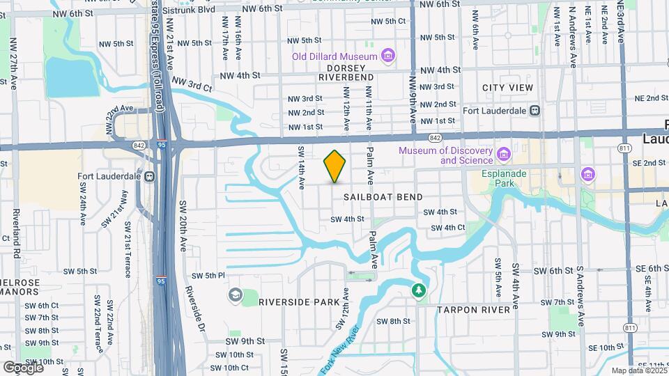 1224 SW 2nd Ct Map and Location Details