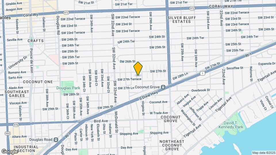 3035 SW 27th Terrace Mapa y Detalles de la Ubicación
