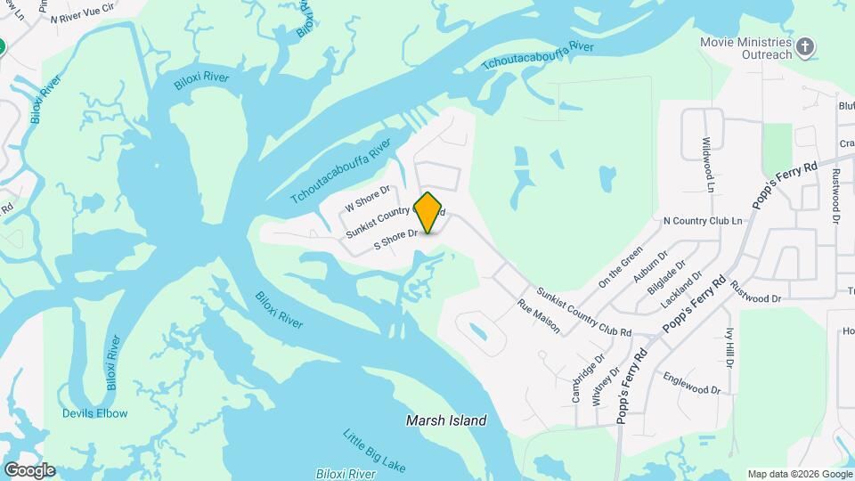 2421 S Shore Dr Map and Location Details