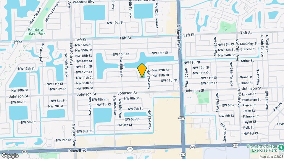 8381 NW 11th St Mapa y Detalles de la Ubicación