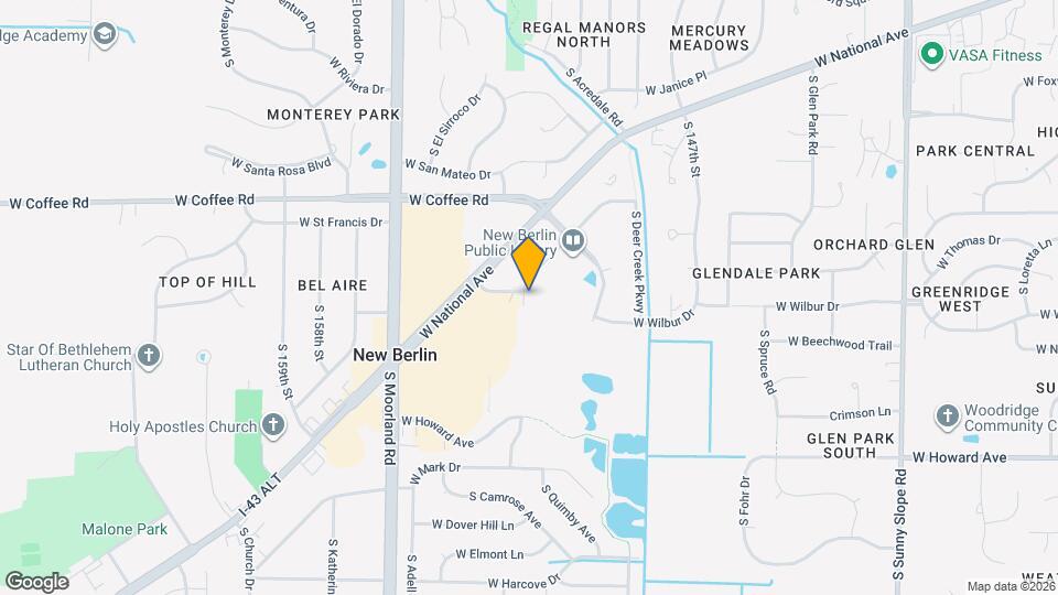 Residences at City Center Apartments and Nearby New Berlin Apartments