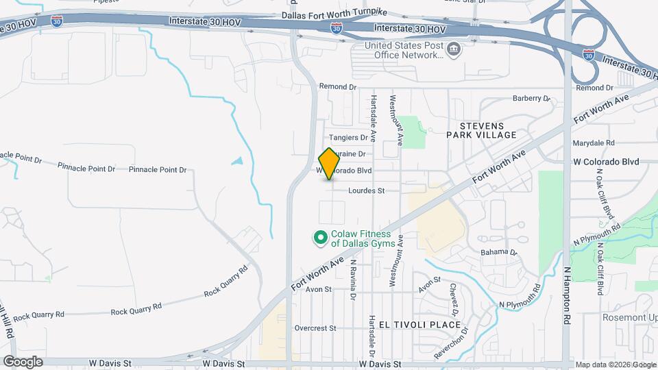 3103 Lourdes St Map and Location Details