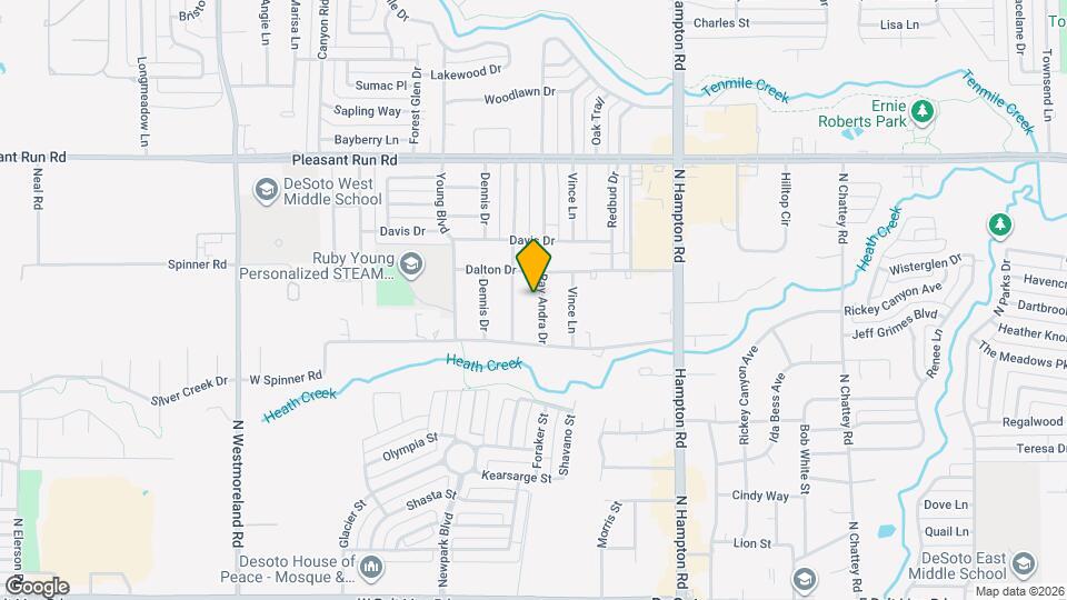 611 Ray Andra Dr Map and Location Details
