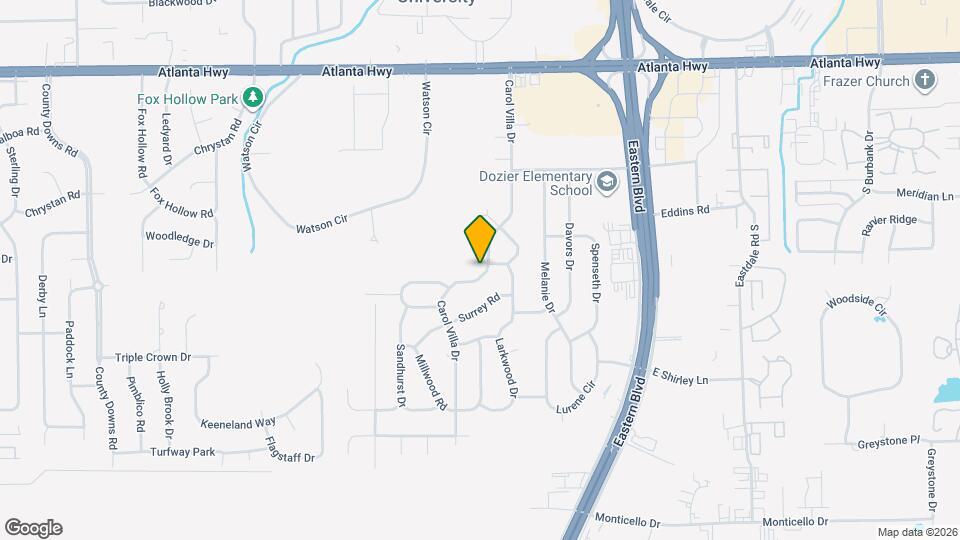 400 Carol Villa Dr Map and Location Details