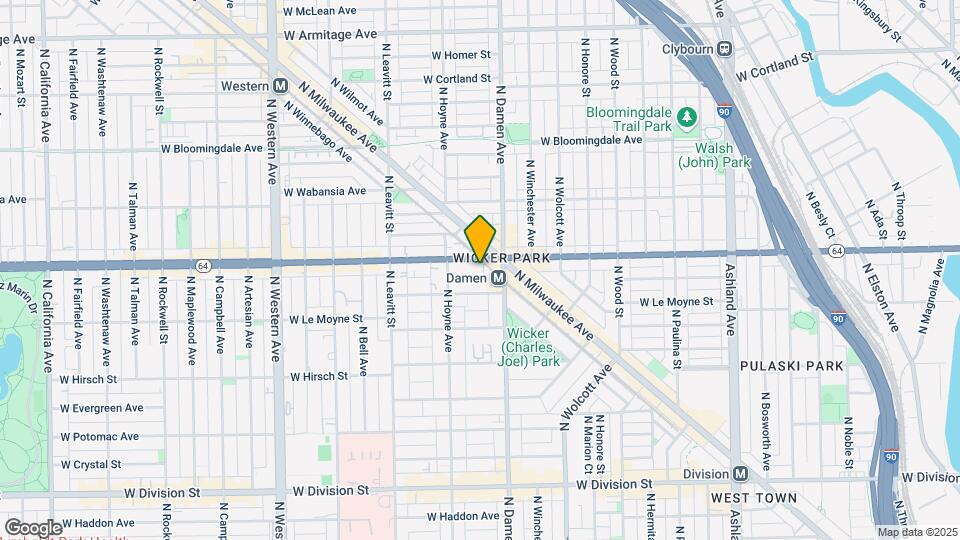 2025 W North Ave, Unit 2A Map and Location Details