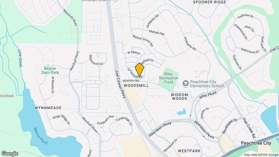 700 S Fairfield Dr Map and Location Details