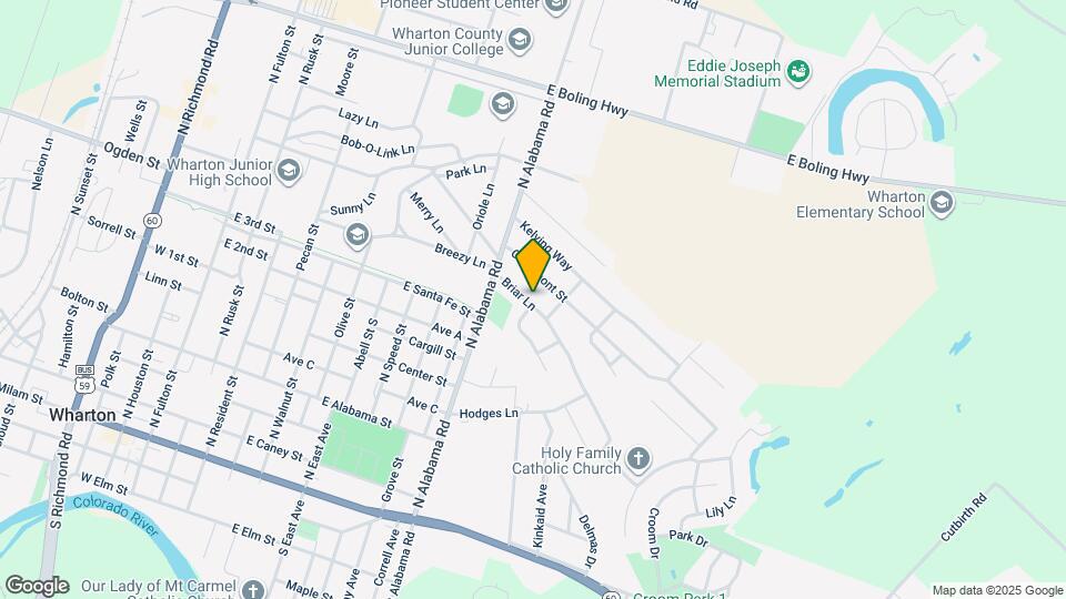 1215 Briar Ln Map and Location Details