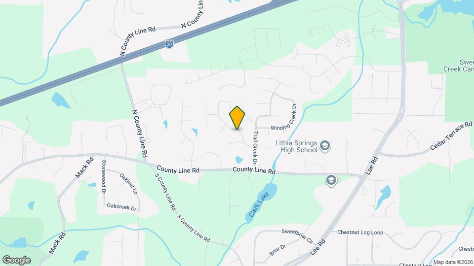 1705 Olde Oak Dr Map and Location Details