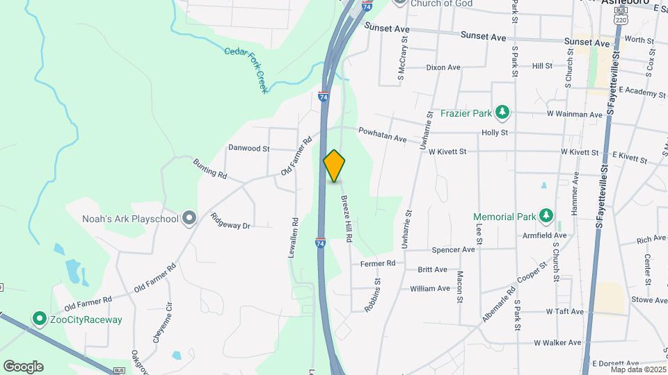 730 Breeze Hill Rd Map and Location Details