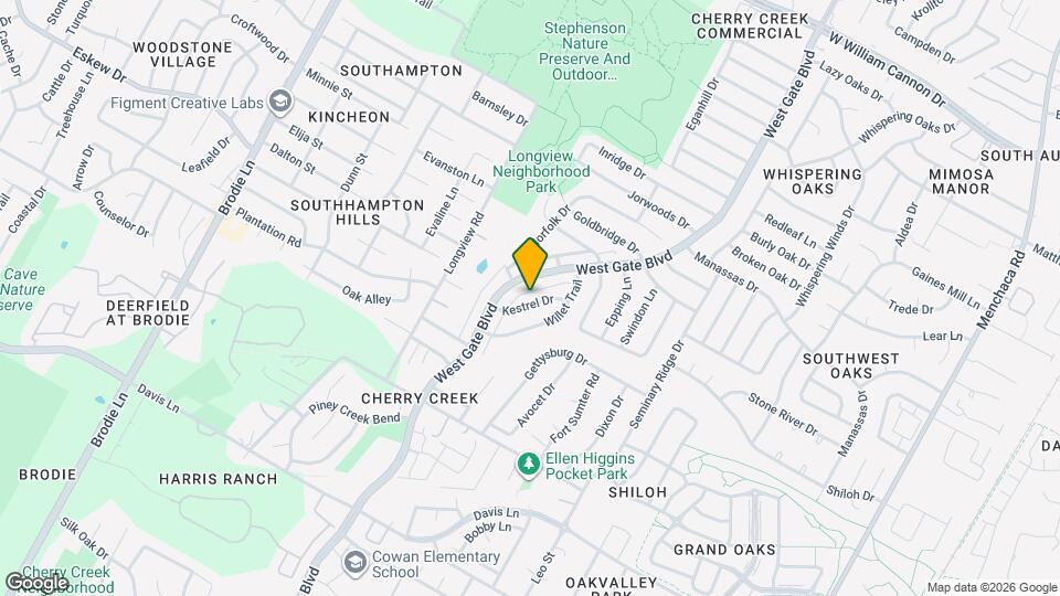 2904 Kestrel Dr Map and Location Details