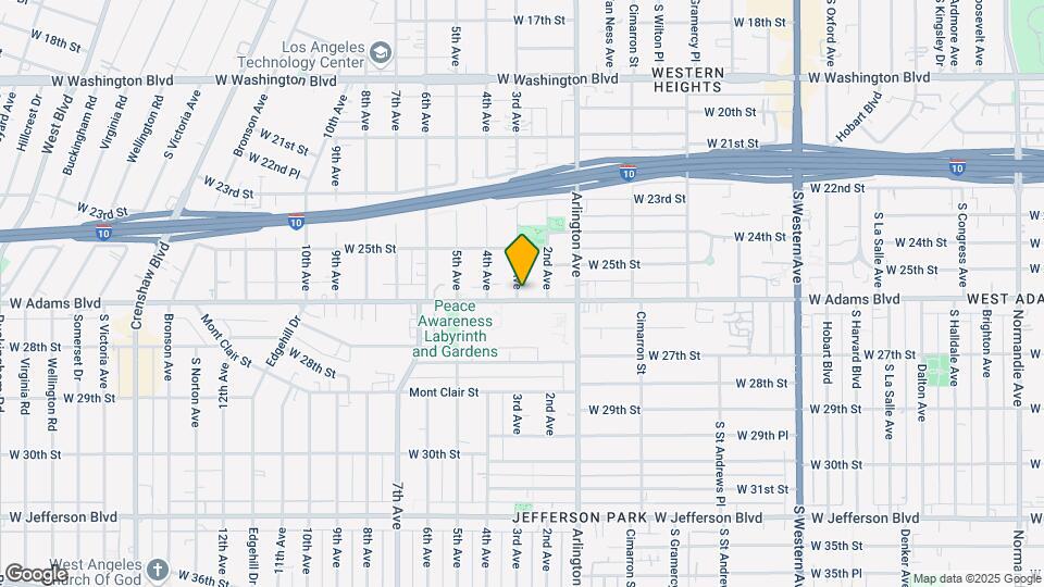2550 3rd Ave Map and Location Details