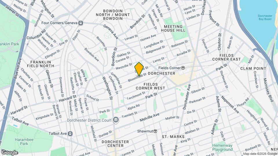54 Bloomfield St Map and Location Details
