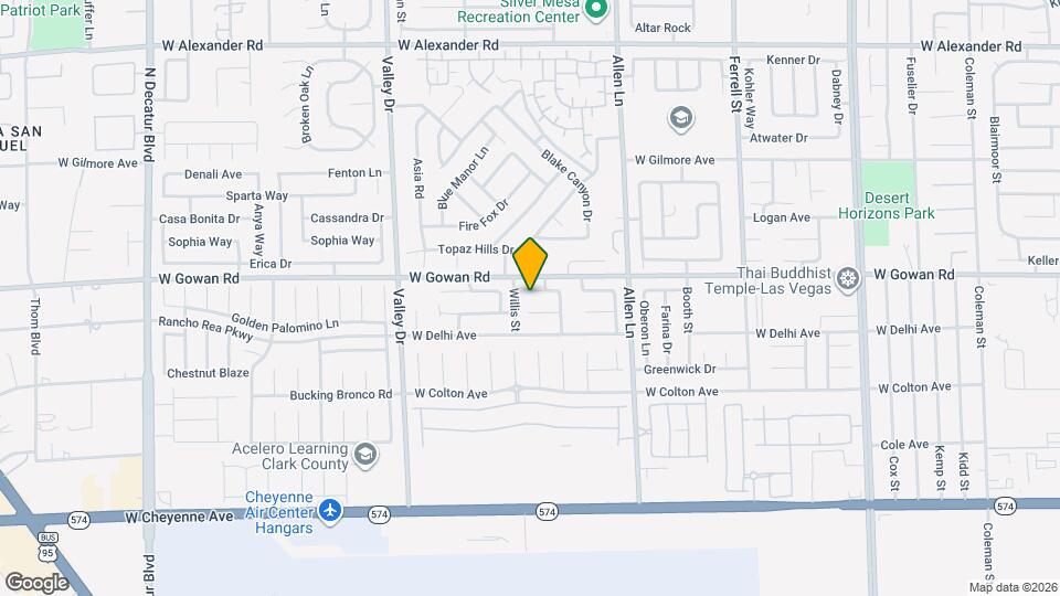 3927 Blue Coral Dr Mapa y Detalles de la Ubicación