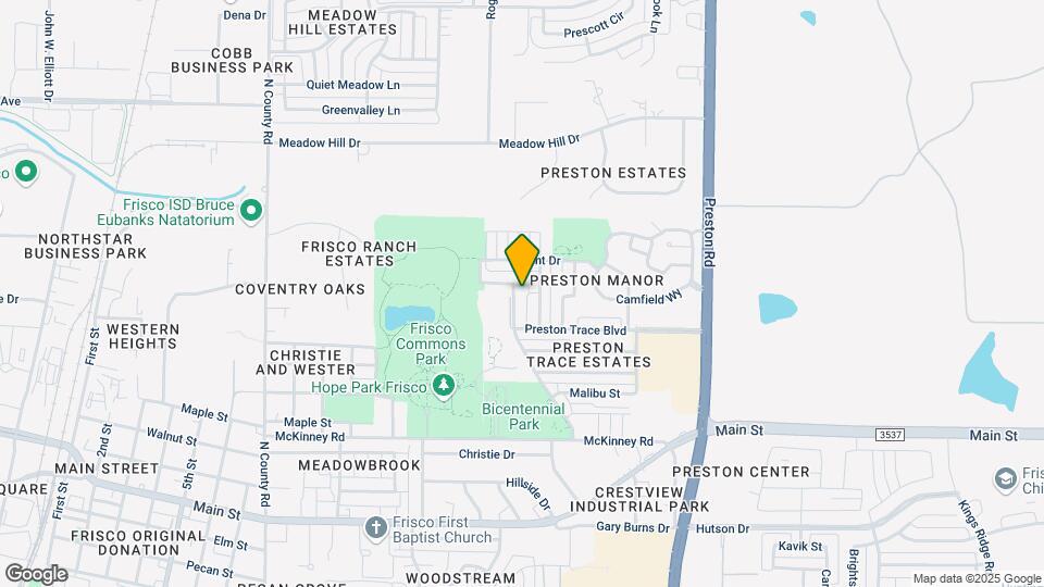 9742 Sunset Dr Map and Location Details