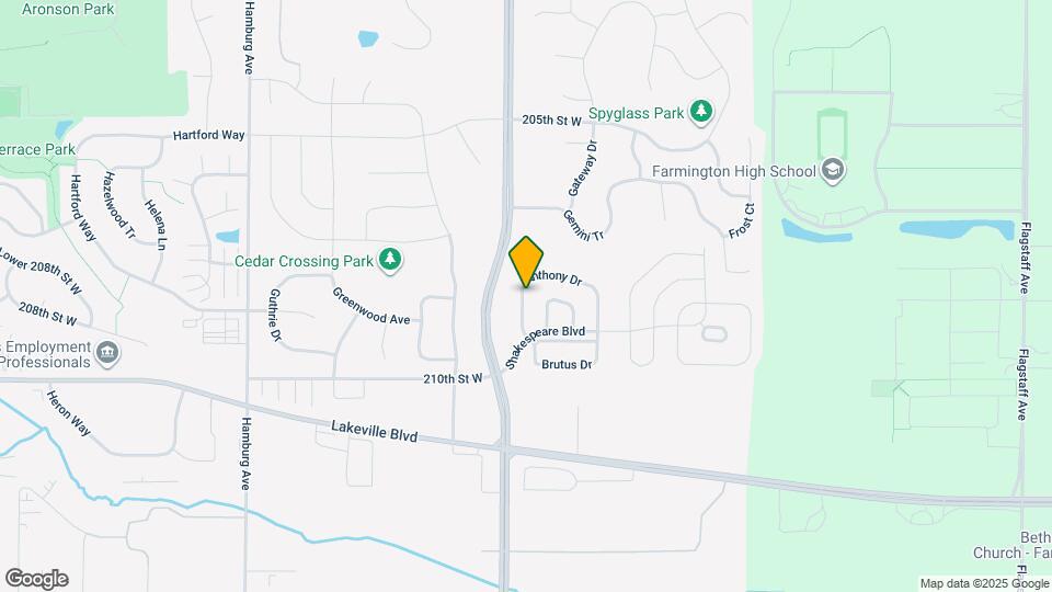 112 Anthony Dr Map and Location Details