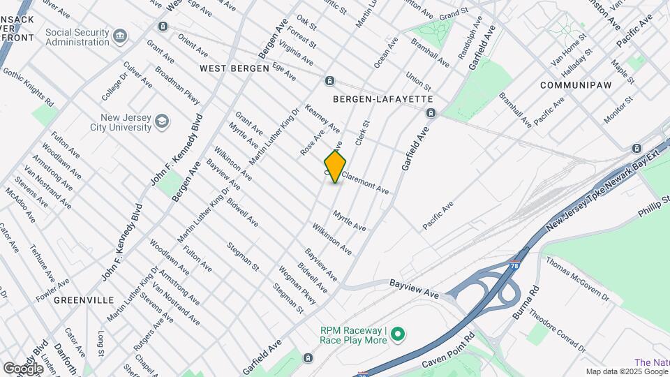 83 Clerk St Map and Location Details