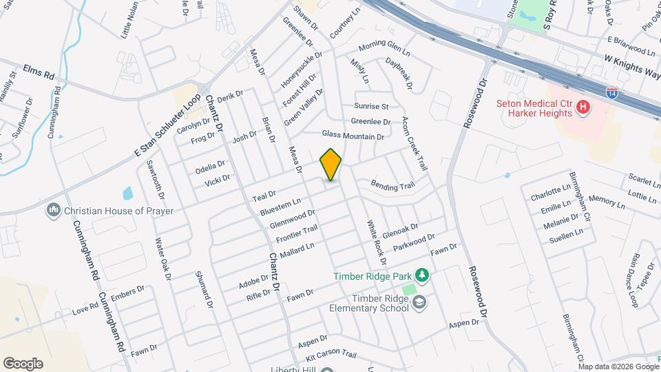 4807 Teal Dr Map and Location Details