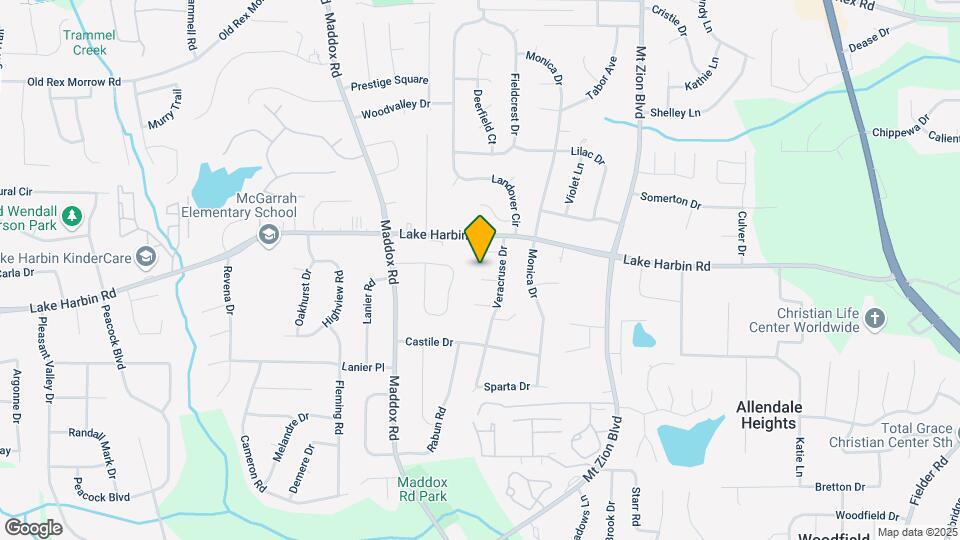 2500 Celina Ct Mapa y Detalles de la Ubicación