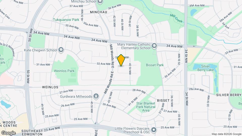 4227-4232 32 Ave NW Map and Location Details